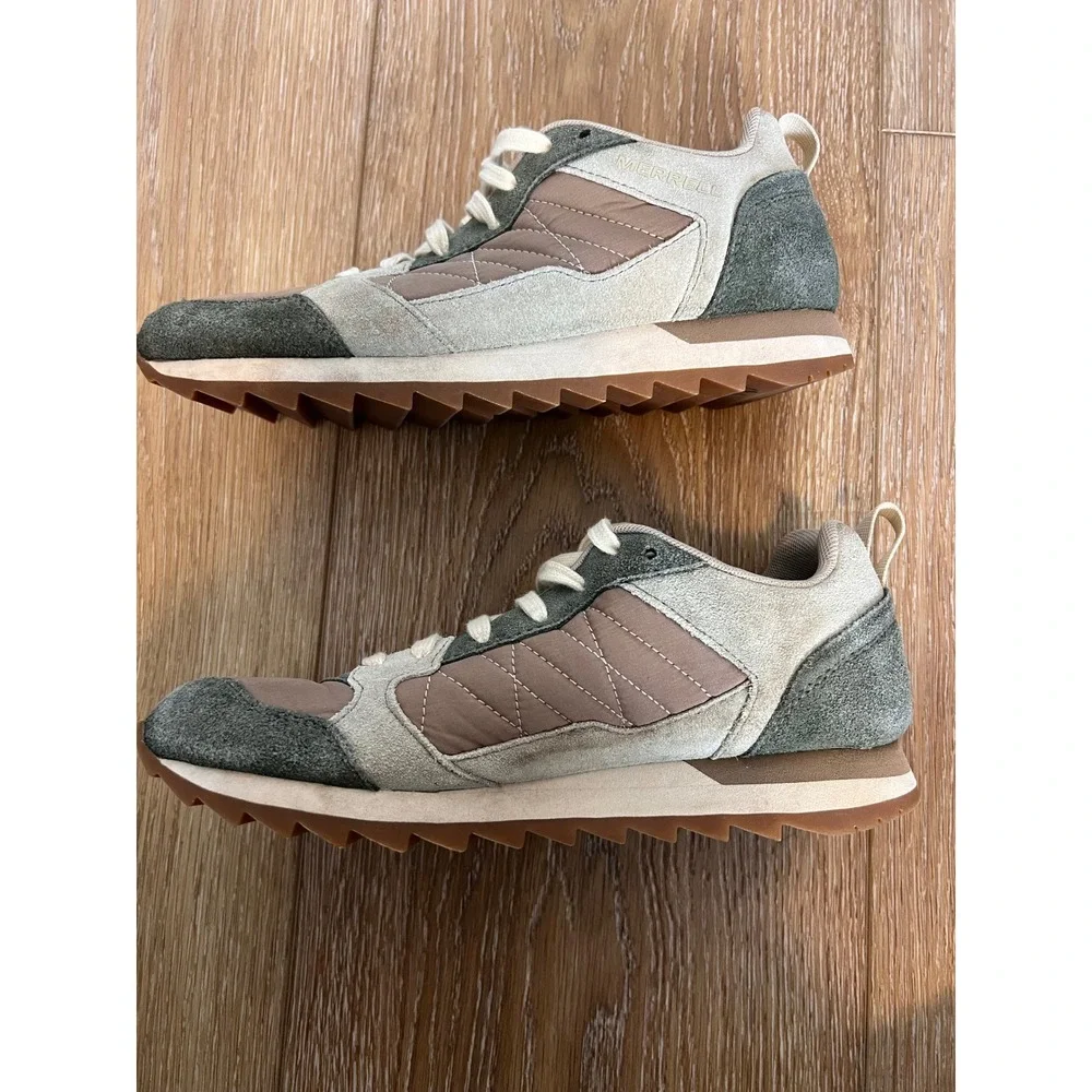 Merrell Women's Alpine J62532‎ Casual Sneakers Taupe Green Size 7.5